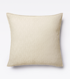 Averylily pure cotton matelassé Euro Sham. Each sham features a herringbone design that is unique to Averylily. Shown here in Sand.