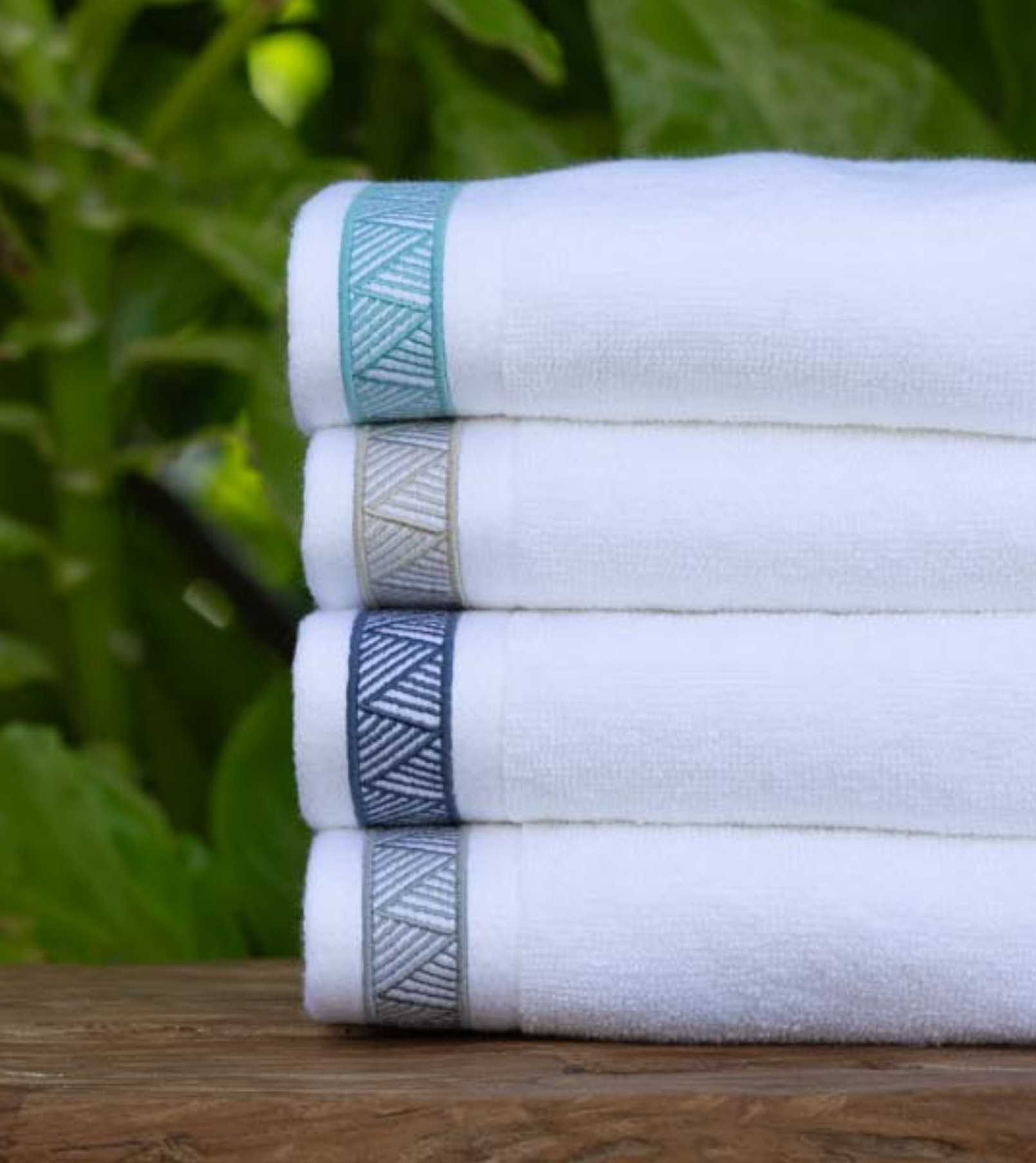 Averylily Weave Hand and Bath Towels, made from 600-gram weight pure Aegean cotton. 