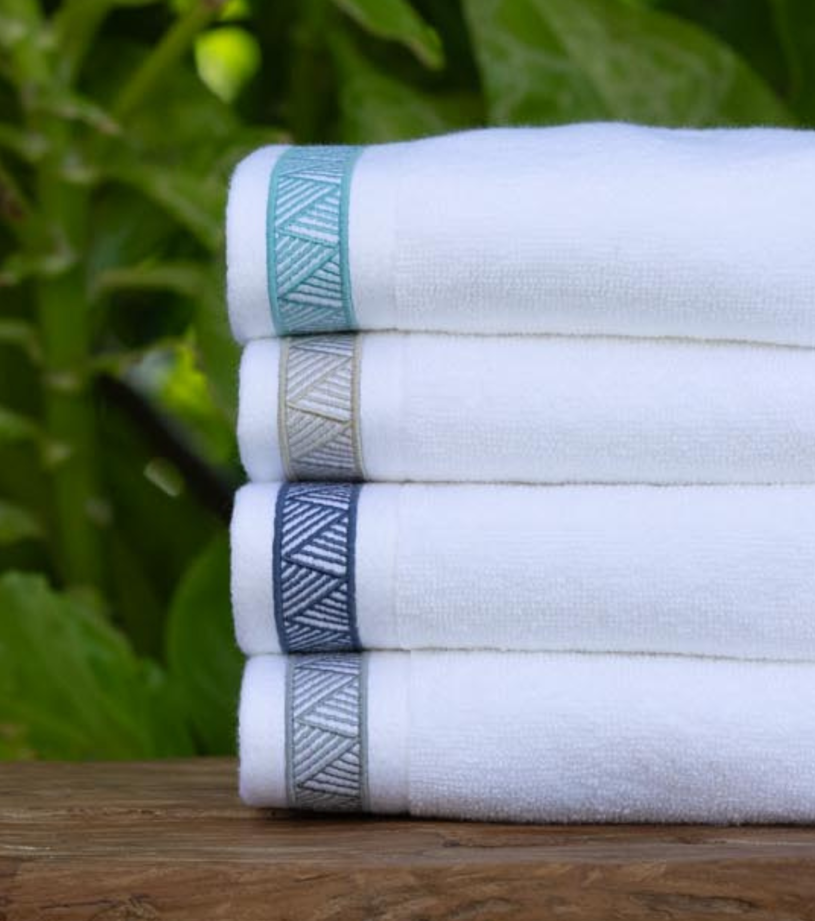 Averylily Weave Hand and Bath Towels, made from 600-gram weight pure Aegean cotton. 