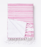 Averylily Swim, Surf + Sand Fouta Cotton Beach Towel in Orchid Pink.